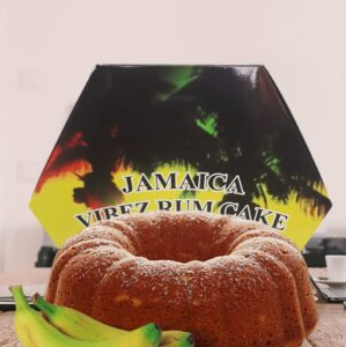 Jamaican Banana Rum Cake
